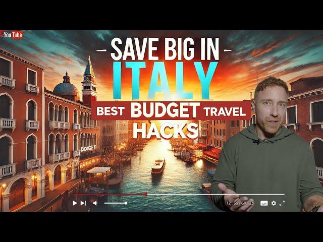 Italy Budget Travel Tips 2024: The Ultimate Guide to Affordable Travel in Italy