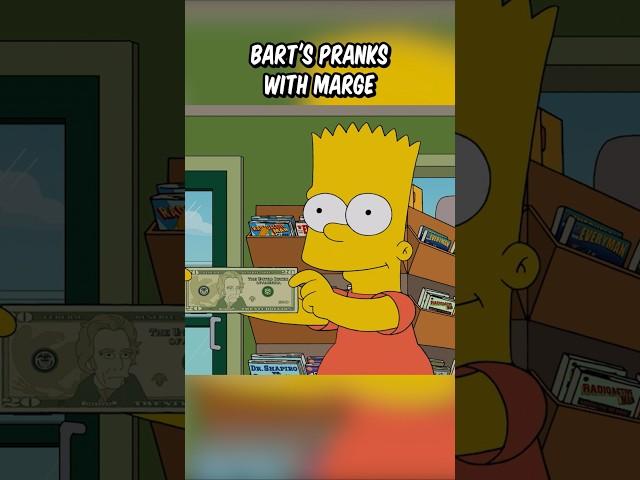 Bart's Pranks with Marge