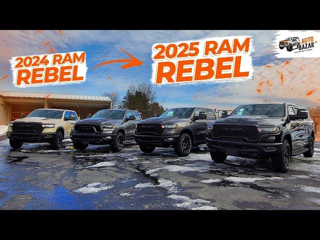 2025 Ram 1500 Rebel: обзор и тест драйв, все отличия от Ram Rebel 2024 + версии Rebel X, Rebel G/T