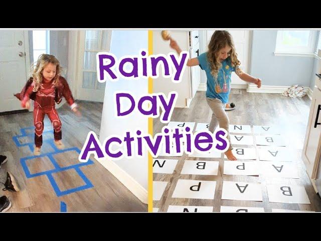 Rainy Day Activites for Kids