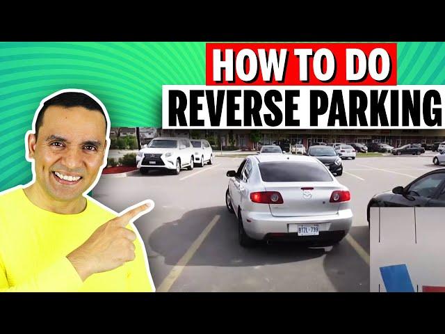 How to do REVERSE PARKING - Method 2 (Updated version) || Easiest Method on how to reverse a car