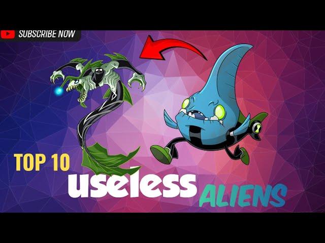 ben 10 top 10 useless alien  | ben 10 | ben 10 series @comicsbolt