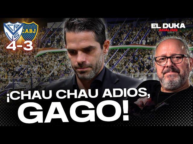 ¡CHAU CHAU ADIOS, GAGO! - Velez vs. Boca (4-3) - ELDUKA