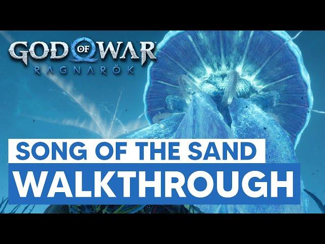 God of War Ragnarök - Song of the Sands Walkthrough (Favour)
