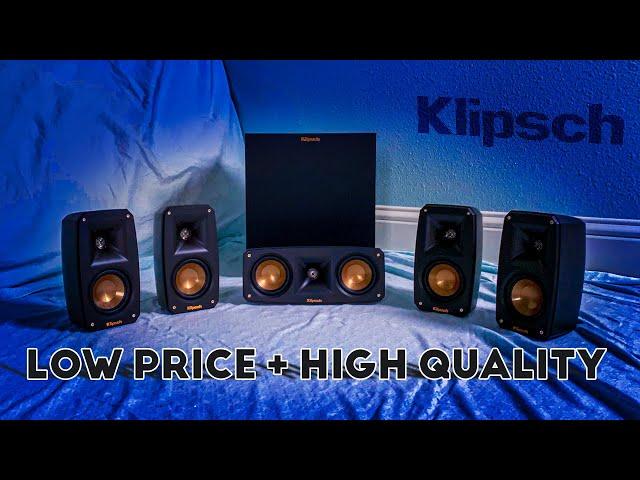 BEST BUDGET WIRED 5.1 HOME THEATER SPEAKERS - Klipsch Reference Theater Pack Unboxing & Review