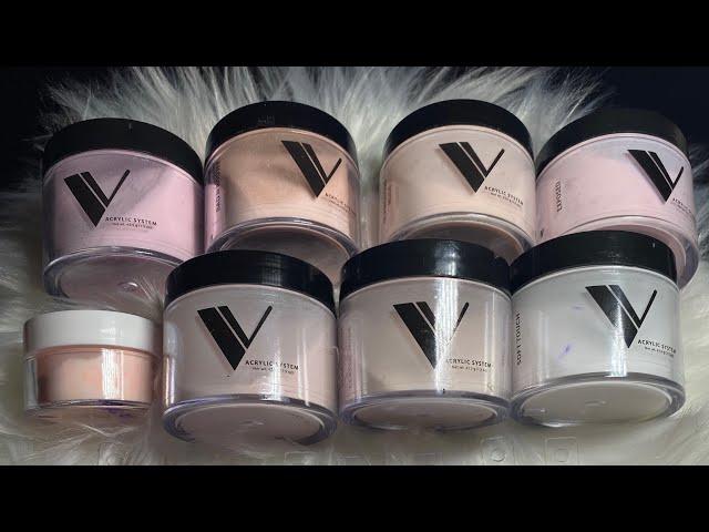 Valentino Pure Beauty | Nude Colored Acrylic swatches  