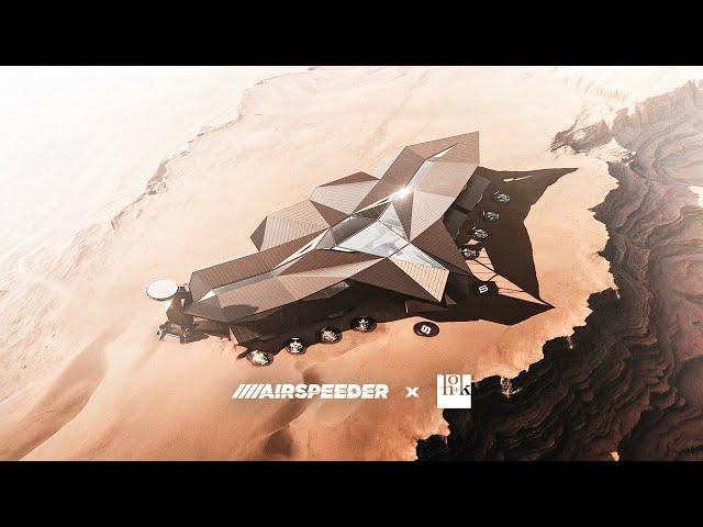 OFFICIAL TRAILER - Airspeeder's Modular Vertiport: HOK's Versatile Design for Racing and Beyond