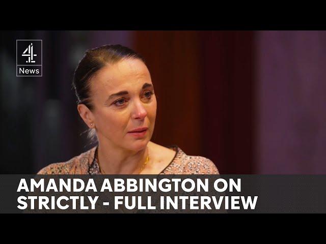 Amanda Abbington on Strictly experience - full interview