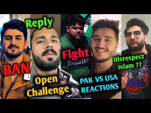 Shahid Anwar Banned | Azam Khan F!ght | Bilal Saeed Disrespect Islam ? | YouTubers React Pak Vs Usa