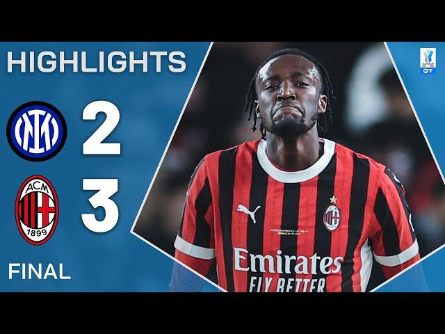 INTER-MILAN 2-3 | HIGHLIGHTS | Abraham Scores Last-Minute Winner! | EA SPORTS FC Supercup 2025