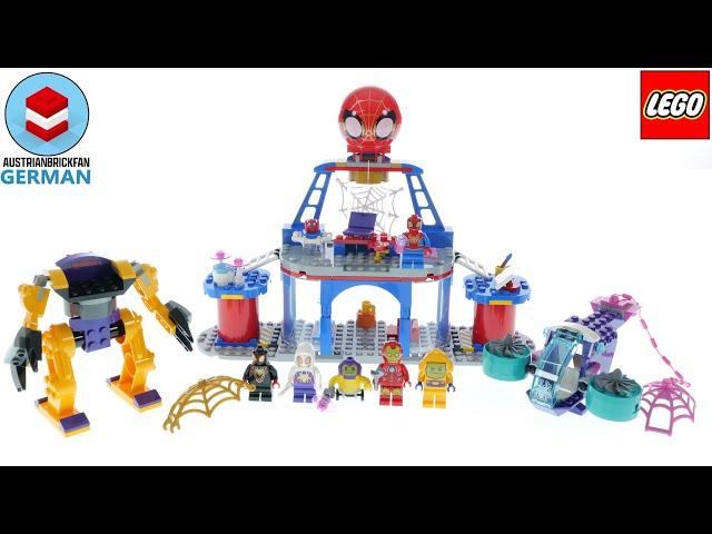 LEGO Spidey and his Amazing Friends 10794 Das Hauptquartier von Spideys Team – LEGO Speed Build