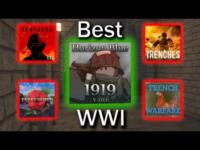 Roblox Horizon Blue: WW1 Done Right