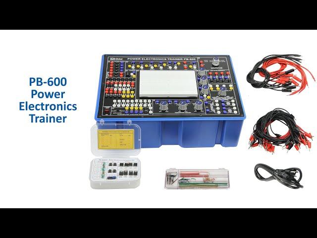 PB-600 Power Electronics Trainer: Overview Video