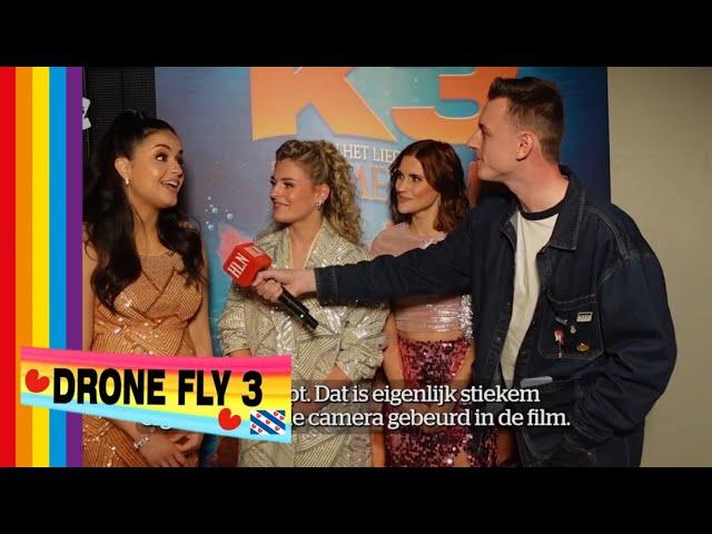 HLN K3 interview met Hanne Marthe en Julia over den K3 Film Marthe kust niet in den film