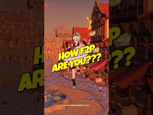 F2P or REAL F2P in Genshin??? #genshinimpact #shorts #f2p