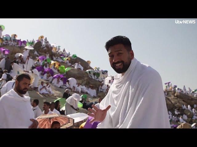 ITV News' Shehab Khan offers a rare glimpse of what it is like to make the Hajj pilgrimage