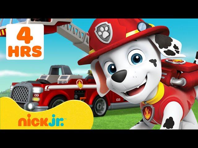 Щенячий патруль | Лучшие спасения Маршалла на пожарной машине! | Nick Jr. Cyrillic