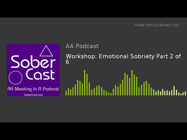 Workshop: Emotional Sobriety Part 2 of 6