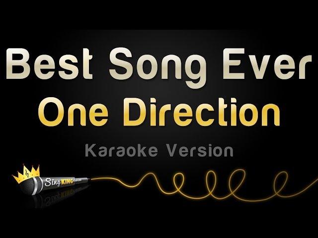 One Direction - Best Song Ever (Karaoke Version)