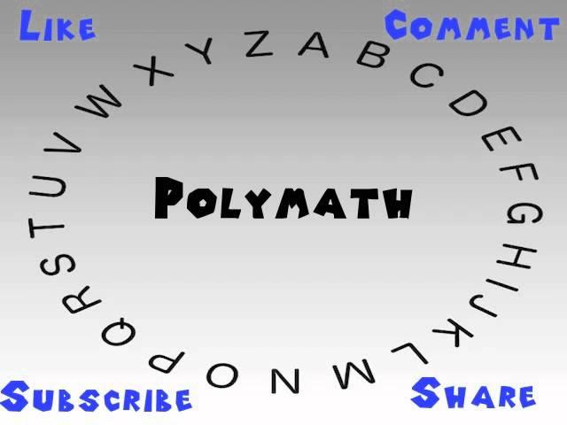 How to Say or Pronounce Polymath