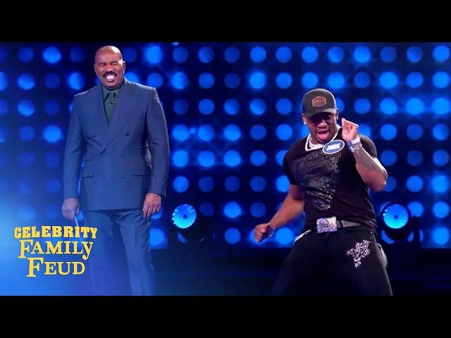 Watch Jimmie Allen's "#1 answer dance" on Celebrity Family Feud!