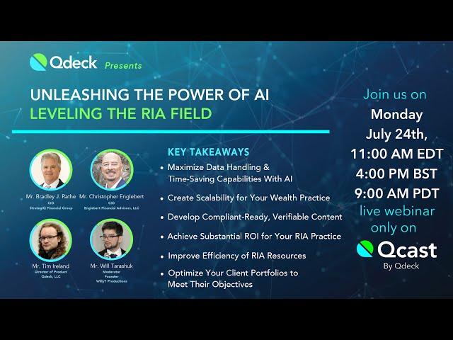 RIA and AI: A Powerful Duo Shaping the Future of Investment Advisory