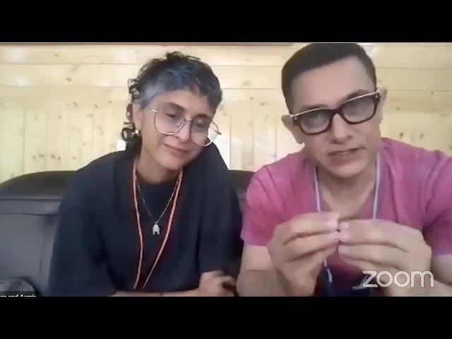 Aamir Khan Kiran Rao Explaining Their Divorce in This Recording surely to leave u feel sad 4them