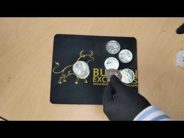 Silver Coins Random Mint: Milky, Scruffy and Toned Coins | Bullion Exchanges