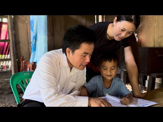 Kind-hearted man helps people devastated by Typhoon Yagi - returns to visit single mother.