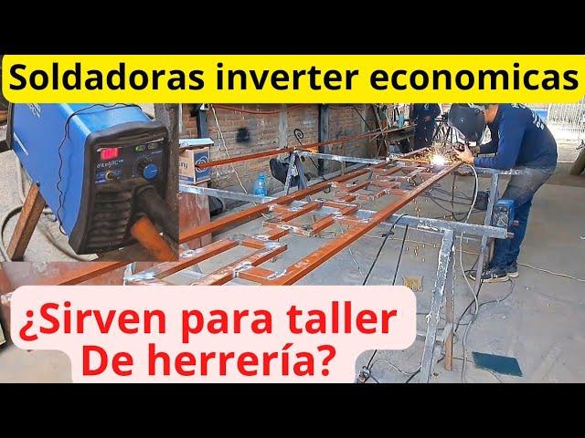 ¿Se puede trabajar la herrería con máquinas de soldar económicas? Maquinas que usan los herreros.