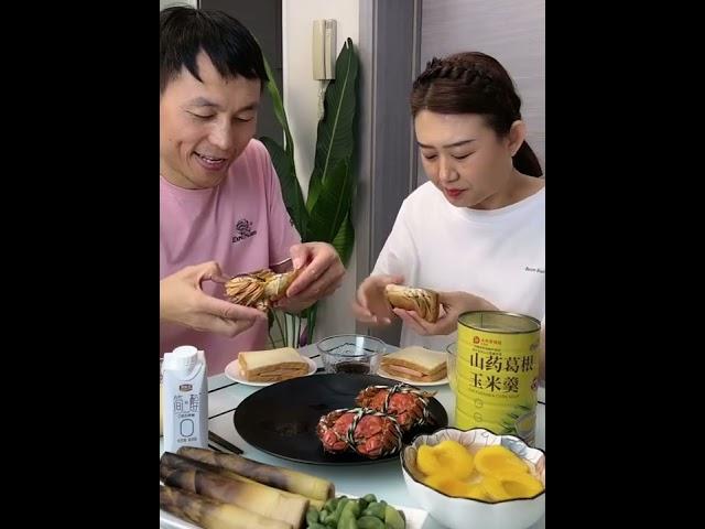 Most Unique Husband And Wife Eating Show 2022