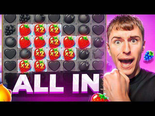 ALL IN В FRUIT PARTY БЫЛ СДЕЛАН НЕ ЗРЯ! ПОЙМАЛ ОГРОМНЫЙ ЗАНОС! (ЗАНОСЫ НЕДЕЛИ)