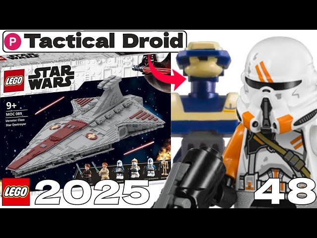 New Lego Venator!, Tactical Droid?, 212th Battle Pack!?, 2025 Lego Star Wars Sets!, & More! (Q&A 48)