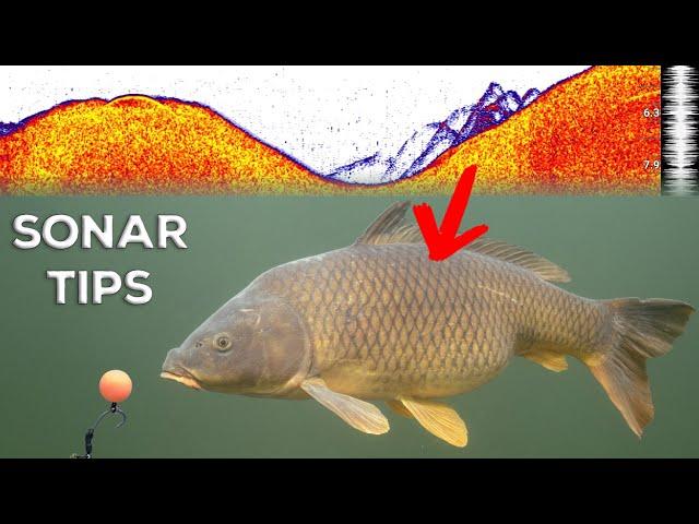 Sonar = catching more fish (Underwater view Deeper)