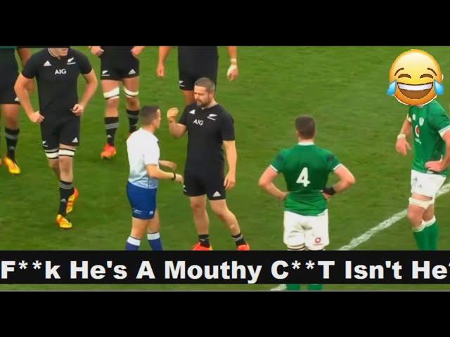 Did You Miss This? Dane Coles Calling Johnny Sexton a "mouthy C&^t" Ireland vs All Blacks 2021 Clip