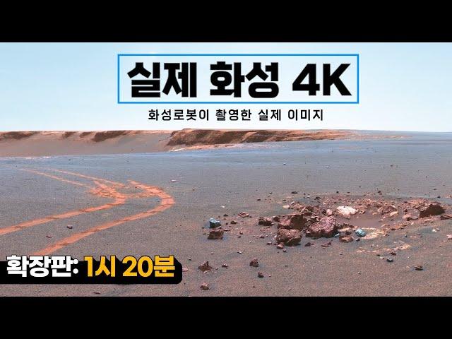 Mars seen in 4K | Actual photos of Mars taken by the actual Mars Exploration Rover (full : 1:20)