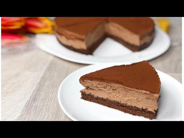 TORTA AL CIOCCOLATO più buona del mondo SI SCIOGLIE IN BOCCA  crea DIPENDENZA! PRONTA IN 30 MINUTI