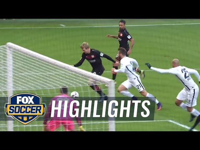 Bayer Leverkusen vs. Hertha BSC Berlin | 2016-17 Bundesliga Highlights