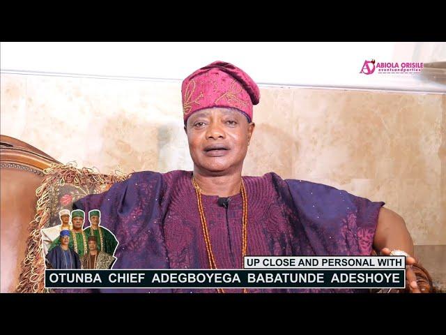 FULL VIDEO....MANY SAYS I STILL DO AND ACT LIKE MY FATHER, LATE BALOGUN FASASI ONASANYA ADESHOYE.