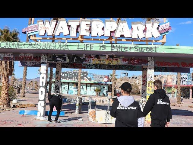 EXPLORING AN ABANDONED WATER PARK & SPRING MOUNTAIN RACE TRACK