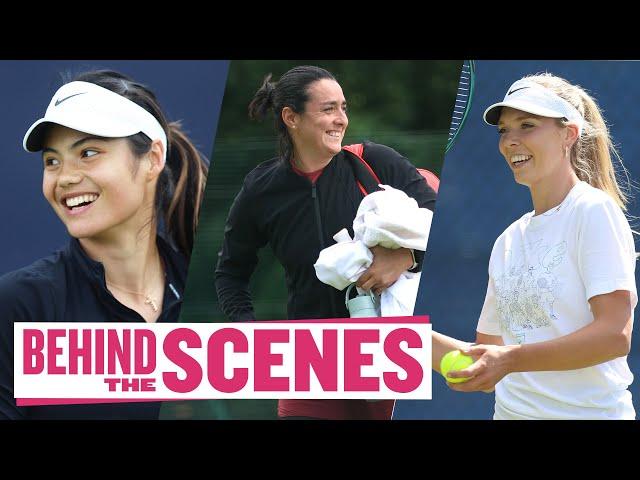 It's go time! | Behind the Scenes at the Rothesay Open | Ft. Raducanu, Jabeur, Norrie, Boulter | LTA