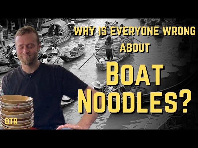 The Story of Boat Noodles: The Herbal, Meat-Filled, Blood-Doused Snack that has Thailand Hooked