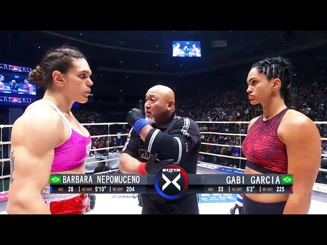 Gabi Garcia (Brazil) vs Barbara Nepomuceno (Brazil) | MMA fight HD