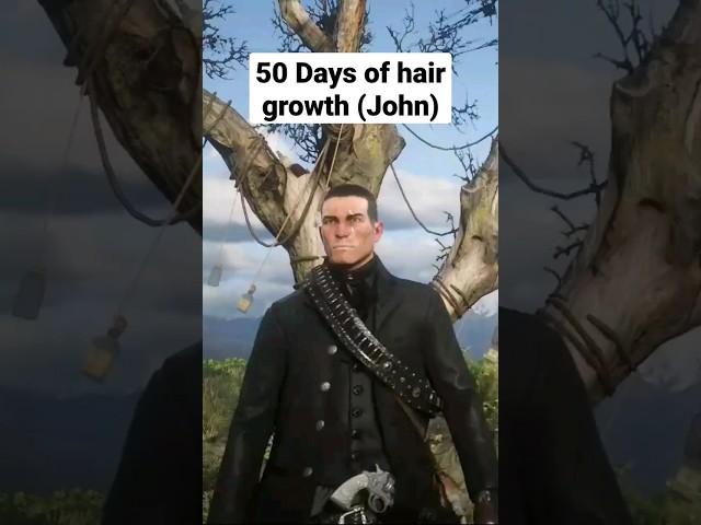 How long does it take to grow hair in RDR2? 