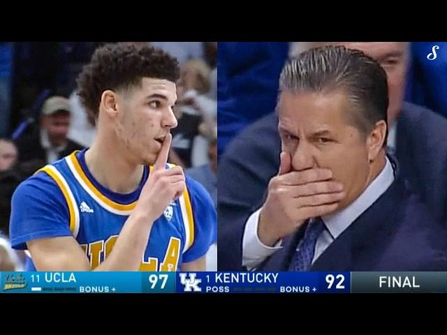 When Lonzo Ball & UCLA Took Down No. 1 Kentucky At Rupp Arena! | December 3, 2016