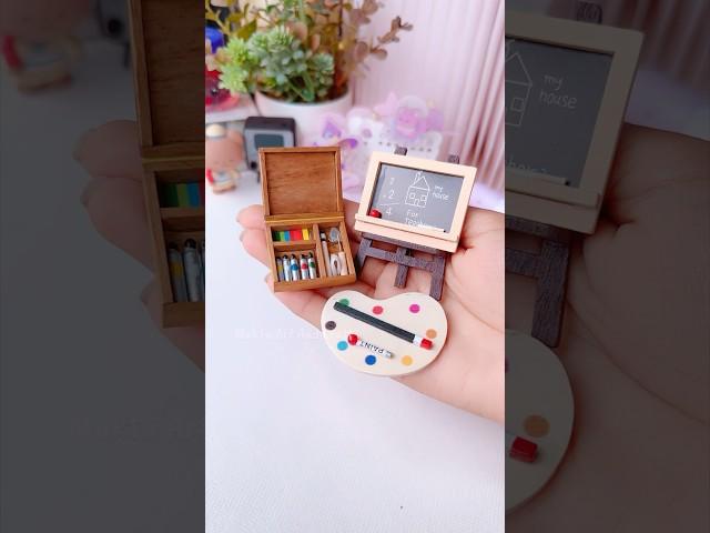 Miniature Painting Set #shorts #art #diy #youtubeshorts