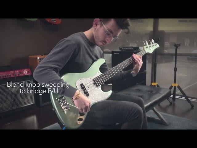 Mike Lull M4V | Ice Green Metallic M4V | Mike Lull Custom Guitars