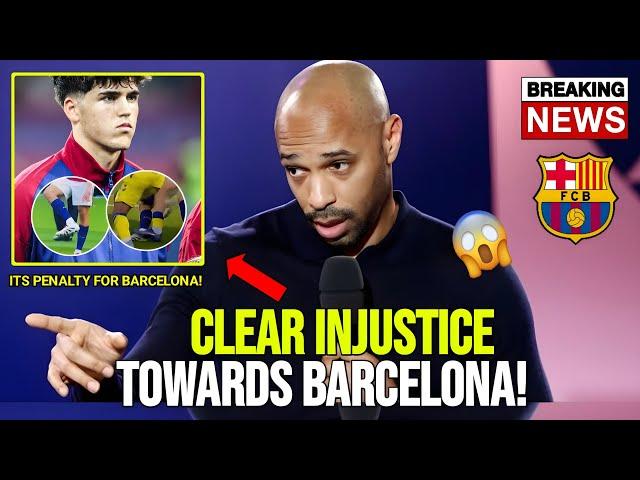  BREAKING: THIERRY HENRY SLAMS REFEREE PERFORMANCE AS BARCELONA FALL TO LAS PALMAS! FOOTBALL NEWS