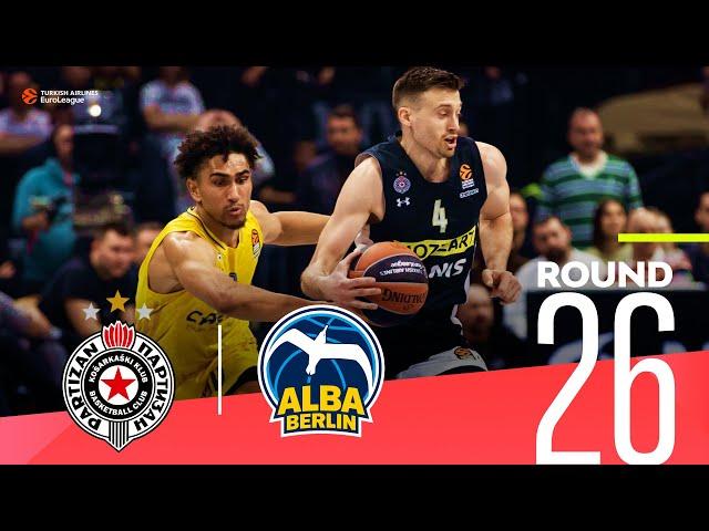 Partizan runs past ALBA! | Round 26, Highlights | Turkish Airlines EuroLeague