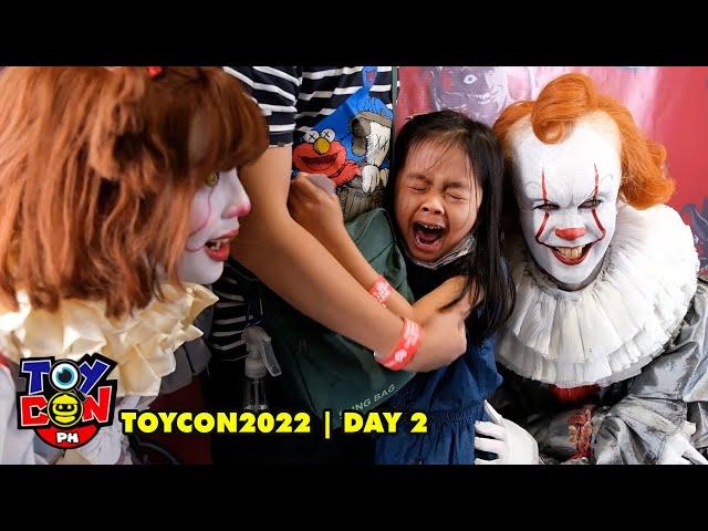 PENNYWISE AND GIRLYWISE INVADES TOYCON 2022 (scaring attendees) | Prince De Guzman Transformations